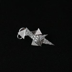 Boucles d'oreilles pendantes allongées en argent sterling et or blanc avec moissanite personnalisée pour femme, bijoux de luxe, boucles d'oreilles statement - Product Image 6
