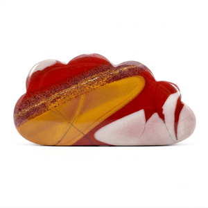 Jaspe mookaite súper transparente tallado en forma de nube, piedra de cristal, cristal de nube, decoración para el hogar, mayorista de cristales tallados en forma de nube - Product Image 2