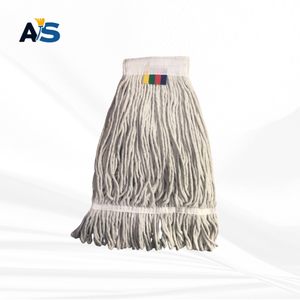 A&S Heavy Duty Semi Bleach Kentucky <b>Mop</b> Head Floor Cleaning Commercial Industrial Aluminum <b>Mops</b> Self-Wringer Reusable Durable - Product Image 3