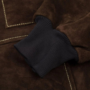 Manchons de protection professionnels en cuir croûte robuste pour soudeurs, résistants à la chaleur, ignifuges et anti-coupure JNM SAFETY Niveau de protection anti-coupure ANSI - Product Image 3