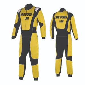 OEM Design Low MOQ Breathable Waterproof Windproof Flame-Retardant Anti-UV Printed Plus Size Customizable Kart Racing Suit % - Product Image 6
