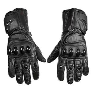 Guantes de Motocicleta de Cuero, Protección Impermeable, Guantes de Carreras de Motocicleta para Invierno y Verano, Guantes de Cuero Vacuno - Product Image 3