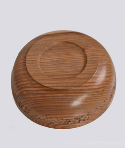 Bol en bois au design élégant pour servir des fruits secs, des collations et des biscuits, finition haut de gamme pour la table. - Product Image 3