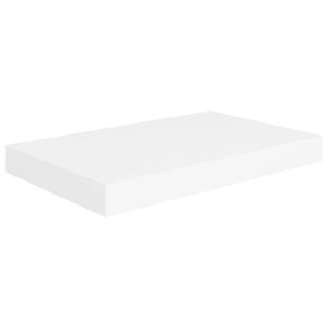 Ensemble de 4 étagères murales et de présentoirs moyennes en MDF et métal blanc en forme de nid d'abeille - Product Image 4