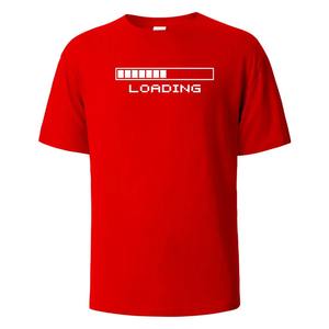 เสื้อยืดพิมพ์ลายตัวอักษรสำหรับผู้ชาย จำนวนมาก สั่งทำโลโก้แบบอเมริกัน สไตล์ USA ราคาถูก คุ้มค่า ทนทาน - Product Image 4