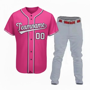 OEM & ODM Sports Team wear <b>name</b> number logo Baseball Uniform Plus Size Customized <b>Label</b> Baseball Uniform Sale With Fast Delivery - Product Image 2