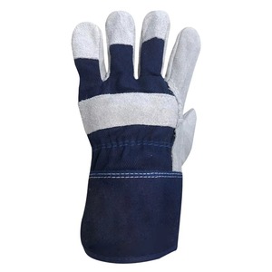 Gants de travail sportifs en cuir de vachette pleine fleur haute performance, compatibles écran tactile, protection des mains pour le soudage et la sécurité industrielle, en aramide - Product Image 2