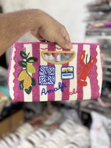 Sacs à bandoulière bohèmes en coton perlé faits à la main pour femmes indiennes, pochettes de soirée, sacs de shopping pour le soir - Product Image 4