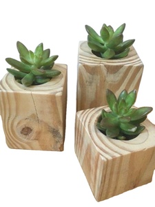 Maceta de madera de pueblo, maceta Wishing Well, decoración de jardín de patio trasero, macetas creativas de madera, macetas de flores de corteza de abeto, jardín - Product Image 5