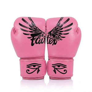 นวมชกมวย Fairtex หนังพรีเมียม สำหรับซ้อมและฝึกซ้อม น้ำหนัก 8oz 10oz 12oz 14oz 16oz มวยไทย นวมต่อสู้แบบสั่งทำพิเศษ - Product Image 4