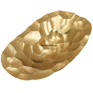 Bandeja Decorativa Multifuncional para Bodas y Ramadán, Color Dorado, Personalizable, Moderna y Lujosa, de Metal - Product Image 5