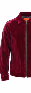 Veste en velours côtelé Mehrun pour homme, col rabattu, fermeture à boutons - Product Image 2