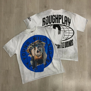 Wholesale Customized Color & Label Men's Oversized Casual T-Shirt Short Sleeve Loose Rhinestones OEM Custom Service - Product Image 3