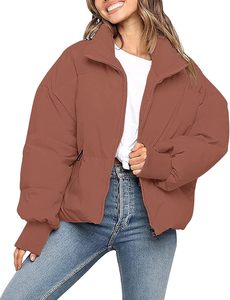 Veste matelassée pour femme en tissu recyclé durable, vêtement d'extérieur écologique pour l'hiver - Product Image 6