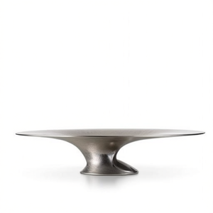 Soporte para Pasteles de Aluminio Hecho a Mano, Diseño Rising Rind, Soporte Metálico para Exhibición de Postres, Diseño Conceptual, Venta al por Mayor en India - Product Image 2