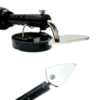 Ensemble de mini fers à repasser en plastique PLOMA DIY OEM/ODM 220V pour patchwork, pointe plate, pointes interchangeables, double température 150°C/230°C, avec support