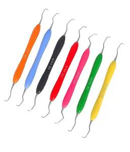 Dental Surgical Instruments Kit With Padded Handles Multiple Colors CE Certified Class I Manual <b>Tools</b> Shuja Surgico - Product Image 1