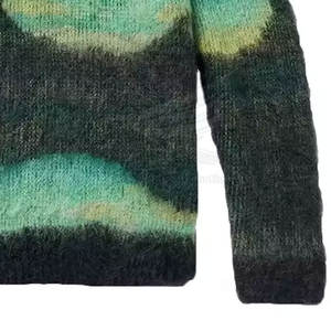 Suéter de Mohair para Hombre, Estilo Moderno y a la Moda, Transpirable, con Logotipo Frontal Personalizable, de Alta Calidad - Product Image 5