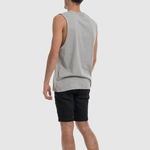 Latest Design <b>Men</b> <b>Singlets</b> High Quality OEM Service Low Price Top Selling Fitness Workout Clothing - Product Image 6