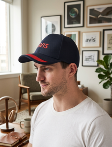 Gorra Deportiva de Malla para Adultos, Diseño Excelente, Hecha a Mano, con Logotipo Personalizado en el Panel Frontal, para Uso Deportivo y al Aire Libre, Simple, 100% Poliéster, Visera Curva - Product Image 3