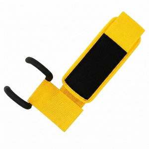 Ganchos de Alta Calidad con Gancho de Varilla OEM, Acolchado de Neopreno, Agarre de Goma Antideslizante, Ganchos de Metal para Varillas para Entrenamiento de Fisicoculturismo, Gimnasio, Fitness y Seguridad - Product Image 6