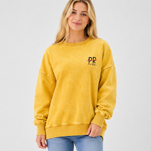 Sweat-shirt délavé sur mesure pour femme – Vêtement décontracté d'hiver, écologique et respirant – Prix de gros - Product Image 1