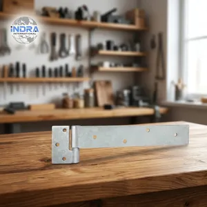 Charnière à sangle à roulement à billes en acier pour portail, charnière longue pour portail métallique ou en bois, idéale pour ferme et jardin - En promotion - Product Image 4
