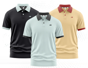 Polos de hombre con bordado de logotipo de marca personalizado más vendidos del mercado, Piqué de moda informal 50% Algodón/50% poliéster, 220 GSM - Product Image 5