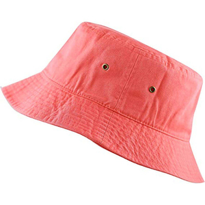 Index Apparel <b>Pink</b> Camouflage <b>Bucket</b> Hat Embroidered Logo Unisex Casual Spring Summer Wear - Product Image 5