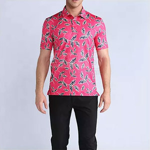 Nouveauté Chemises Polo de Sport pour Hommes en Tissu Doux et Confortable de Couleur Unie avec Sublimation Logo Personnalisé Chemise Polo de Haute Qualité - Product Image 4