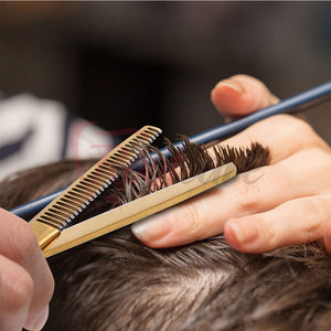 Hot Sale Salon Tool Hair Thinning <b>Scissors</b> Easy Handling Hair Thinning <b>Scissors</b> For Clean Finish - Product Image 4