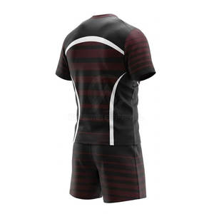 Uniforme de Rugby Moderno para Equipos Deportivos con Tela Ligera y Transpirable para Entrenamiento y Día de Partido - Product Image 6
