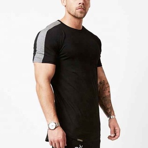 Camiseta de entrenamiento personalizada al por mayor para hombres Fitness activo Gimnasio Ropa deportiva atlética Slim Fit Transpirable de punto Cuello redondo en la parte delantera - Product Image 6