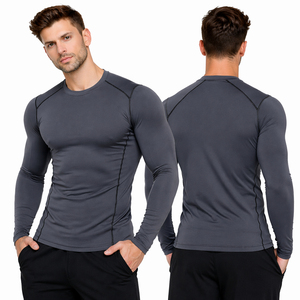 Camiseta de Compresión Ligera de Alto Rendimiento, Personalizable, Transpirable, para Entrenamiento, Gimnasio, Fitness y Deportes - Product Image 1