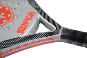 Perforated Padel Racket Carbon Frame 38 mm Paddle Tennis Racquet <b>EVA</b> Stroke Memory for Training Match Play - Product Image 4