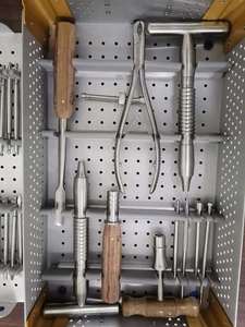 Kit de 50 pièces pour l'extraction de vis cassées, instruments chirurgicaux orthopédiques et de colonne vertébrale, acier inoxydable de qualité A+, manuel, certifié CE - Product Image 3