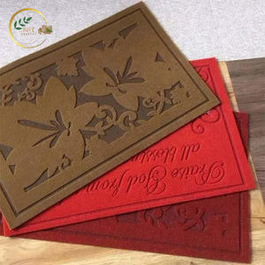 Paillasson en jute naturel de haute qualité, fait main, respectueux de l'environnement, avec option antidérapante - Product Image 2