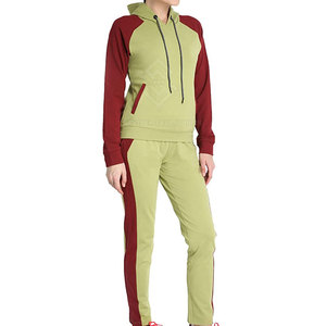 Women's Winter Solid Casual Cotton Track Suits Custom Made High Quality Eco-Friendly Breathable 2-Piece Long <b>Set</b> - Product Image 3