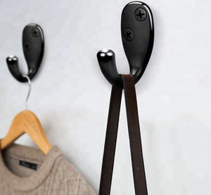 Metal Wall Mount Screw In Coat <b>Towel</b> Robe Hanger <b>Hook</b> - Product Image 1