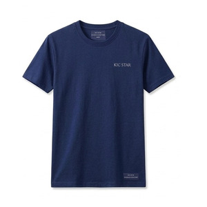 เสื้อยืดคอกลมทรงปกติ ผ้าคอตตอนผสมคุณภาพสูง ระบายอากาศได้ดี แขนสั้น พิมพ์ลายกราฟิกโลโก้ด้านหน้า สำหรับผู้ชาย สไตล์ลำลอง - Product Image 3