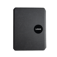 Carnet OEM CARDSILK avec batterie externe, couverture rigide en cuir PU, coffret cadeau, agenda multifonctionnel pour bureau d'entreprise, logo personnalisé