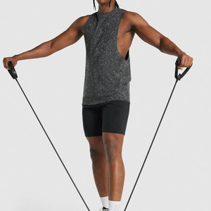 Nouveau débardeur de sport pour homme DIGGA CREATIONS, qualité supérieure, col rond, sans manches, 100% coton, séchage rapide, respirant, vêtements de sport - Product Image 4