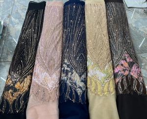 Tissu en filet doux et léger pour lehenga, robe, dupatta, sari, chemisier et travaux manuels DIY - Product Image 5