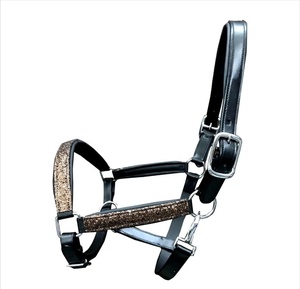 AL RAHEEM INTERNATIONAL ALR HL 001 Premium Quality Genuine Leather Durable Adjustable Customizable Horse Riding <b>Halter</b> - Product Image 2