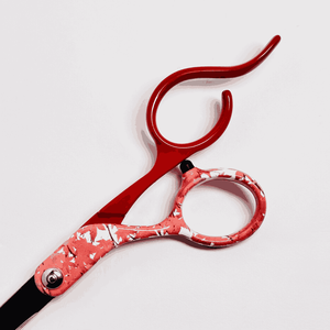 กรรไกรตัดผมสแตนเลสญี่ปุ่นอเนกประสงค์สำหรับคนถนัดขวา ปลายทู่ สีคริสต์มาส - Product Image 6