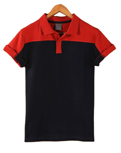 Camiseta de Golf Personalizada con Logotipo, 100% Algodón, de Alta Calidad, para Hombre, Cuello de Punto Vintage, Lisa, Teñida, con Bolsillo - Product Image 1