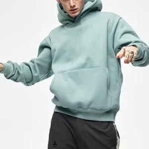 Sweat à capuche décontracté pour homme en polaire, mélange polyester/coton, respirant et à séchage rapide, vêtements d'hiver - Product Image 3