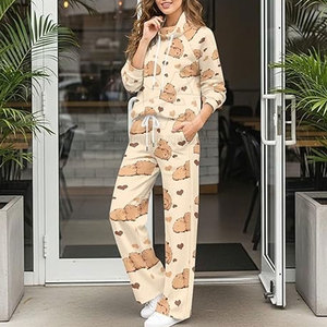 2026 Women Luxury Printed Hoodie and Pants <b>Set</b> Made In Pakistan Style Women Printed <b>Two</b> <b>Piece</b> <b>Set</b> - Product Image 3