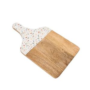 Planche à découper en bois massif pour la cuisine |   Planche à découper de qualité supérieure pour la cuisine traditionnelle et moderne - Product Image 2