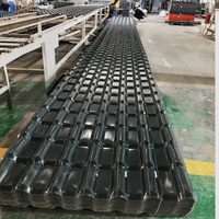 Tuile de toiture en résine ASA de style espagnol, durable